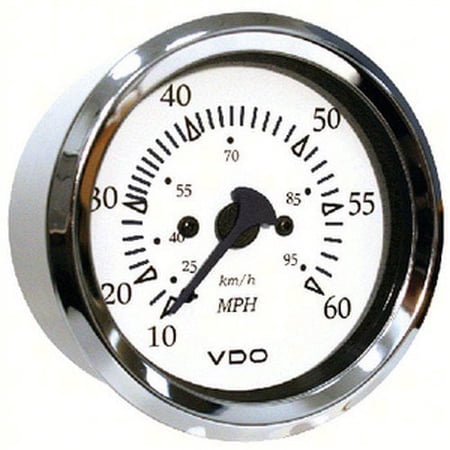 Seachoice Series Gauges 0-60 MPH 3-3/8  Speedometer
