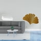 thumbnail image 2 of Escultura Abstracta De Hierro Forjado Con Hojas De Ginkgo Para Decoración De Pared, Ideal Para Sala De Estar, Oficina, Hotel, Comedor, Restaurante, Granja, Arte De Pared., 2 of 8