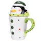 thumbnail image 3 of Ceramic Cups Novelty Mugs Christmas Occasion Hot Drink Cup 7.07x3.54x2.55in 1Pcs, 3 of 5