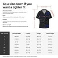 thumbnail image 7 of KLL Physical Formulas Print Men's Shirt Short Sleeve Button Down Summer Cuba Beach Shirts- X-Large, 7 of 7