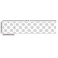 thumbnail image 3 of Ambesonne White Lace Print Fabric by the Yard Upholstery, Dots Flower Form, 2 Yards, Charcoal Grey Pearl, 3 of 5