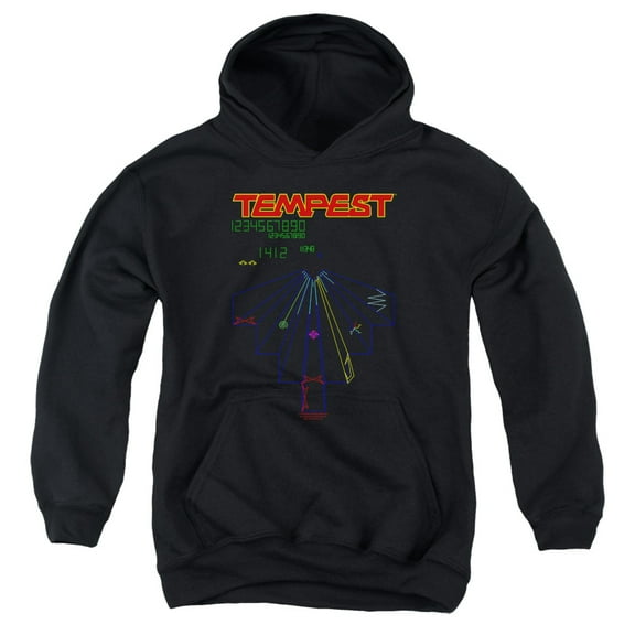 Atari - Tempest Screen - Youth Hooded Sweatshirt - X-Large