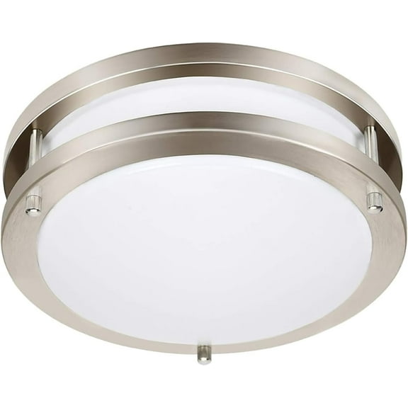 36W Dimmable Ceiling Light Fixture, 12 inch Flush Mount Light Fixture, LED Ceiling Lights for Bathroom, Bedroom, Kitchen, Super Bright