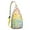 Multicolor, variant on Plaid Bohemian Sling Backpack - Rustic Vintage Shoulder Bag, Lightweight Travel Pack