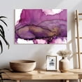 thumbnail image 3 of Elephant Stock Aquarelle Violet Wall Art - Horizontal Canvas Wall Art - Living Room Wall Decor - Abstract Canvas - Purple And White Decor By Chris Paschke - 24" x 16", 3 of 8