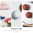 thumbnail image 4 of Miangastore Iron Basketball Display Shelf Portable Basketball Holder Wall-mounted Balls Rack, 4 of 8