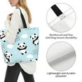 thumbnail image 2 of Yiaed Cute Panda Bear Print Handbag for Women Tote Purse Shoulder Bag Large Fashion Hobo Purse Handbag Shopping Tote, 2 of 5