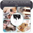 thumbnail image 3 of Shisuyan Pet Grooming Hammock Black Polyester Sandwich Mesh Fabric 1 Set, 3 of 9