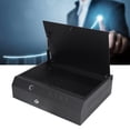 thumbnail image 4 of Caja Fuerte Para Dinero, Llave De Contraseña, Desbloqueo, Caja Fuerte Pequeña A Prueba De Taladros De Alta Dureza Para Ordenador Portátil OTVIAP Gun Biometric, 4 of 8