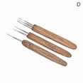 thumbnail image 2 of Dreadlock Crochet Needle Hook Bamboo Handle 0.5mm (1/3pcs) - Tools for Making, 2 of 2