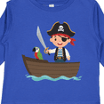 thumbnail image 4 of Inktastic Pirate Boy and Parrot Boys Long Sleeve Toddler T-Shirt, 4 of 5