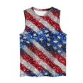 thumbnail image 4 of Mingw 4th of July Clothes Independence Day 4th of July Sleeveless Tee Womens Tops USA Flag Graphic Tank Tops, 4 of 4