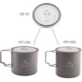 thumbnail image 3 of Couvercle en Titane pour Tasses et Pots TOAKS, 3 of 4