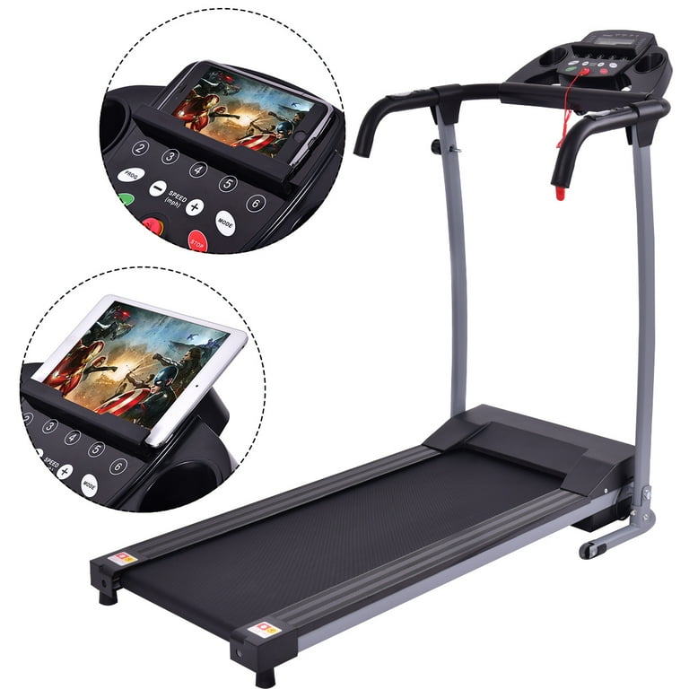 Topbuy 800W Folding Electric Exercise Treadmill Fitness Running Machine