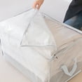 thumbnail image 5 of Clothing Storage Bags for Clothes, 1pcs Down Comforter Storage Bags for Blankets and Quilts, Bedding, Sweater, Pillow Storage Bags with Zipper, Heavy Duty Extra Large Packing Bags for Moving Bags, 5 of 9