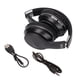 thumbnail image 1 of Auriculares Bluetooth ELB4 Auriculares inalámbricos plegables multifunción para juegos deportivos (negro plateado), 1 of 5
