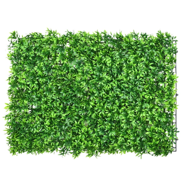 CEHVOM Green Plant Wall Simulation Plant Wall Decoration Living Room Interior Background Flower Wall Green Wall Hanging Plastic Fake LawnDoor Fence Fence Protection Clearance