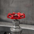 thumbnail image 3 of Replacement Gate Valve Handwheel Faucet Water Spigot Handle Hose Bibb Round Wheel Valve Switch Handle For Water Oil Gas(3pcs, Red), 3 of 5