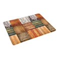 thumbnail image 2 of MKHERT Collage of Nine Different Wood Rustic Planks Barn Doormat Rug Home Decor Floor Mat Bath Mat 23.6x15.7 inch, 2 of 3