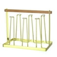 thumbnail image 5 of SPRING PARK Cup Drying Rack Stand, Metal Bottle Drying Organizer with Wood Handle, 5 of 7