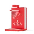 thumbnail image 1 of yeacher Portable 400W Book-Style Drip Coffee Maker with 300ml Detachable Tank, 5-6s Preheat, 95°C Brewing, 7-Hole Vortex, 90° Rotating Spout, Auto/Manual Mode, Compact for Outdoor Use, Includes, 1 of 6