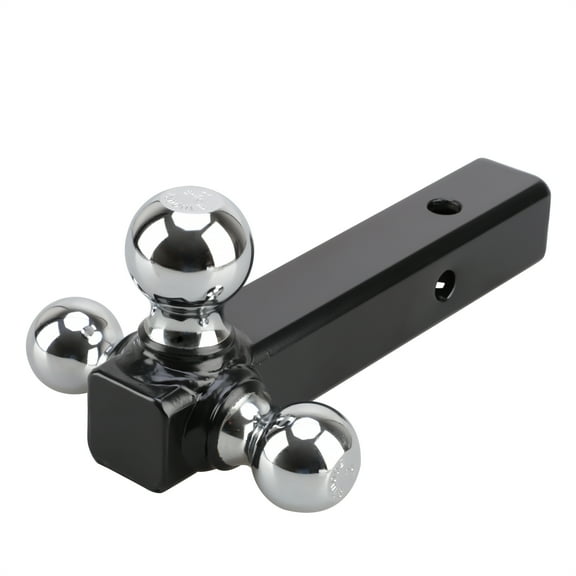 Triple Ball Multi-Ball Trailer Hitch Ball Mount, 1-7/8", 2", 2-5/16" Balls