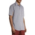 thumbnail image 4 of Arrow Men's Hamilton Poplin Wrinkle Free Short Sleeve Shirt, 4 of 6