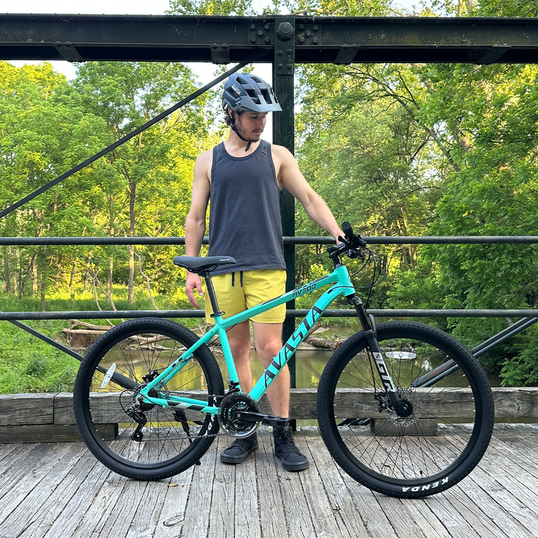 AVASTA AV300 Mountain Bike, 27.5 Inch, 21-Speed, Aluminum Frame