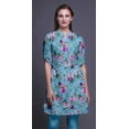 thumbnail image 3 of Bimba Printed Kurtis For Women Short Kurti For Girls Straight Tunic Tops, 3 of 6