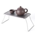 thumbnail image 3 of Ti-Plate Foldable Barbecue Table Camping BBQ Grill Table Outdoor Portable Picnic Grill Rack Lightweight Frying Table Cooking Accessory, 3 of 5