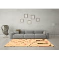 thumbnail image 3 of Ahgly Company Indoor Rectangle Solid Orange Modern Area Rugs, 3' x 5', 3 of 4