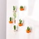 thumbnail image 5 of Pegatinas Para Nevera Con Cactus, Plantas Verdes, Hebillas Magnéticas, Pegatinas Magnéticas, 6 Unidades, 5 of 5