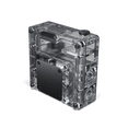 thumbnail image 2 of Phanteks Glacier EZ-Fit 120RES-DDC Body, Compact Reservoir for DDC Pump, Integrated EZ-Fit 16mm Fittings, Pump not included, D-RGB, Black, 2 of 5