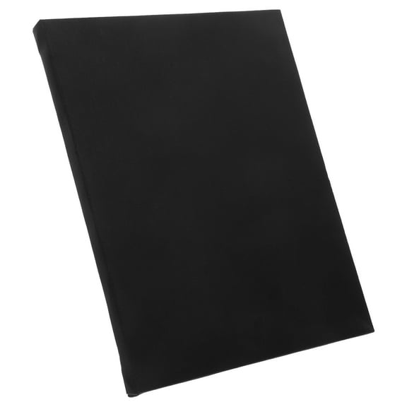 Hemoton Black Stretched Canvas Boards for Painting for Acrylic Oil and Watercolor Art Blank Canvases for Artists and Kids DIY Projects 20cm