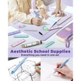 thumbnail image 5 of Four Candies Aesthetic Supplies, Mechanical Pencils 0.5mm, 0.7mm, 0.9mm & 2.0mm with Lead Refills, Cute Mechanical Pencils for Writing, Drawing & Drafting (Purple), 5 of 8