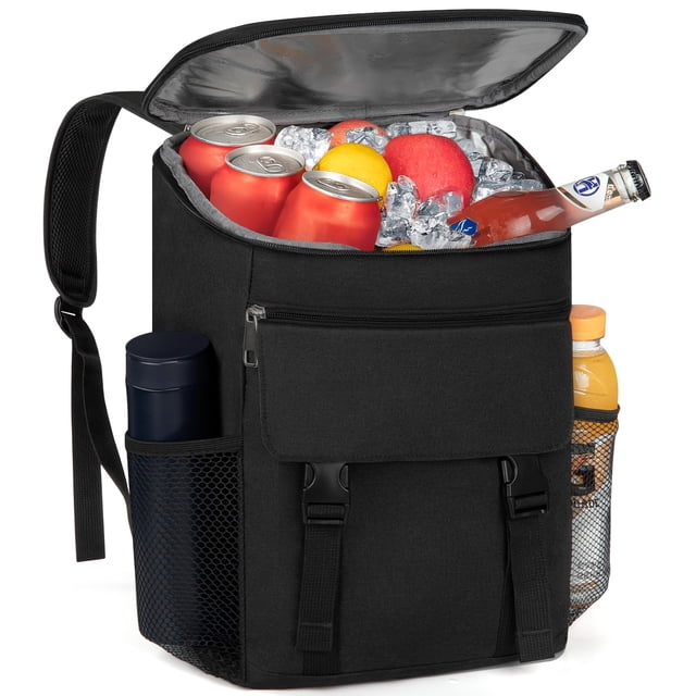 Mochila refrigeradora OCKLILY 50 latas a prueba de fugas, 50 x 33 x 20 cm