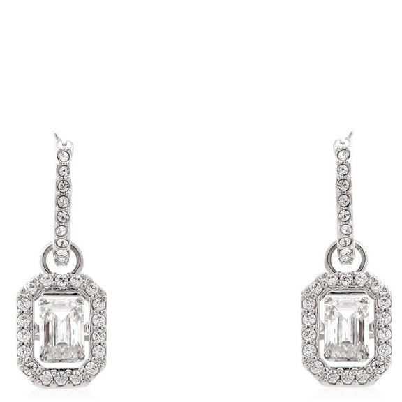 Swarovski Millenia Crystal Drop Hoop Earrings