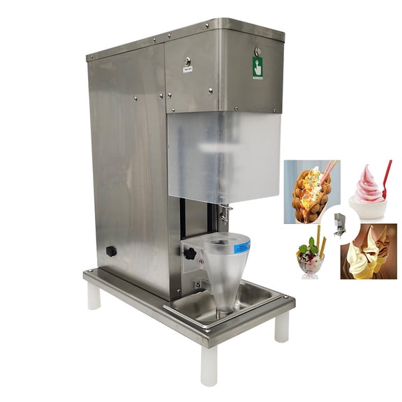 Fruit Ice Cream Mixer Machine Commercial Stainless Steel 110V
