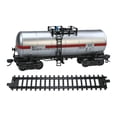 thumbnail image 1 of Milaget 1:75 Train Accessories Model Ornament Home Decor Children Miniature Carriage Silver, 1 of 9