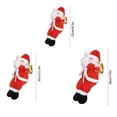 thumbnail image 2 of For Indoor/Outdoor Funny Hanging Climbing Rope Cartoon Xmas Decorations Plush Doll Toy Santa Claus Tree Ornament Santa Doll Pendant 22CM, 2 of 8