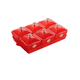 thumbnail image 3 of Plato de frutos secos, caja de frutas secas, caja de almacenamiento de alimentos, contenedores, bandeja para servir aperitivos, bandeja de dulces, 3 of 9