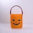thumbnail image 6 of Diceymbol Halloween Candy Bag 11.8" Cloth Trick-or-Treat Pouch with Comfort Handle, Reusable Spooky Themed Goodie Bag for Kids, 6 of 6
