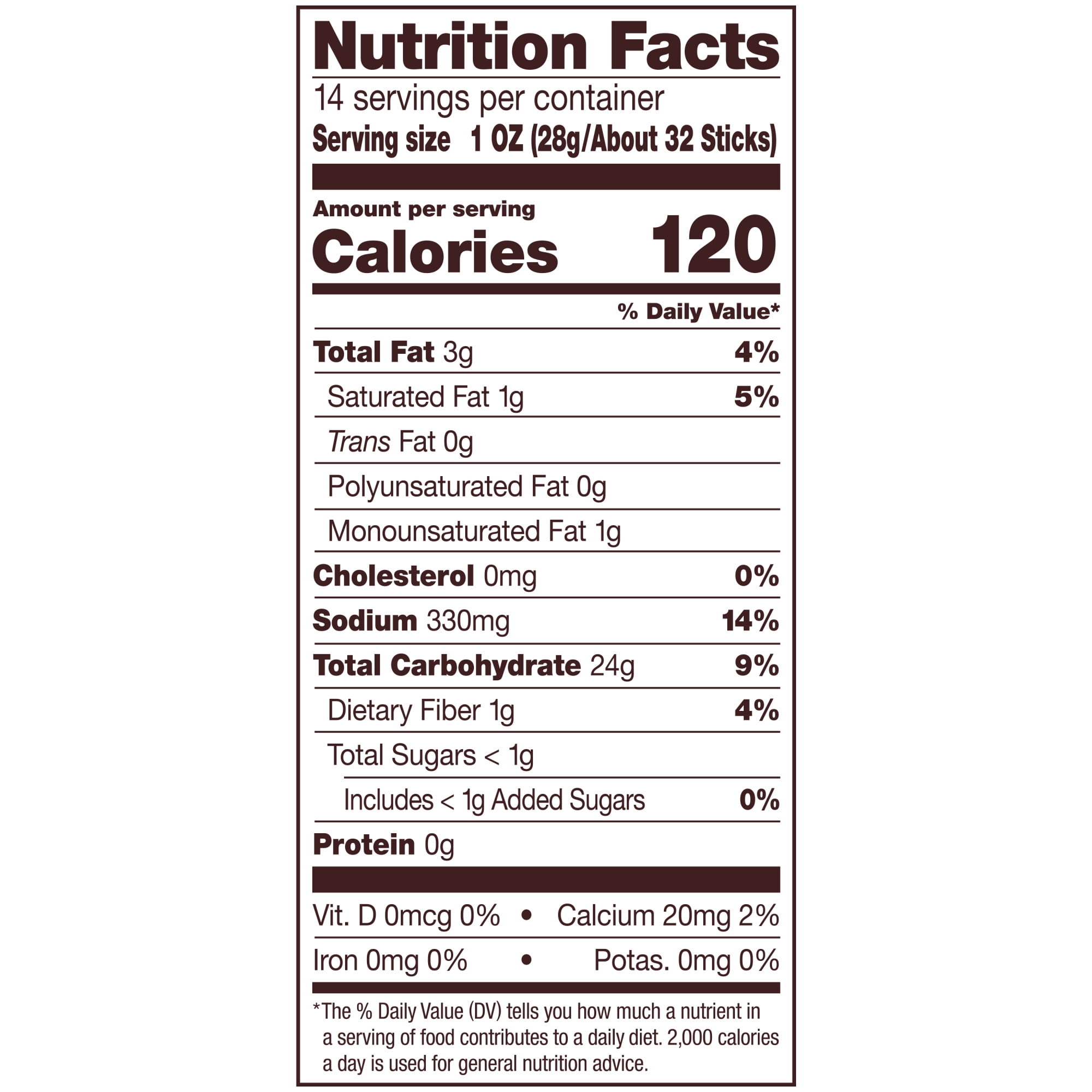 (2 pack) Snyder's of Hanover Gluten Free Pretzel Sticks, 14 oz Bag