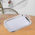 thumbnail image 1 of destyer Nordic Vanity Platter Breakfast Tray for Eating Storing Table Living Room Argent S, 1 of 9