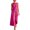 Pink, variant on Women's Elegant Long Skirt for Formal Wear Matching Two Piece Outfit Set Beige L