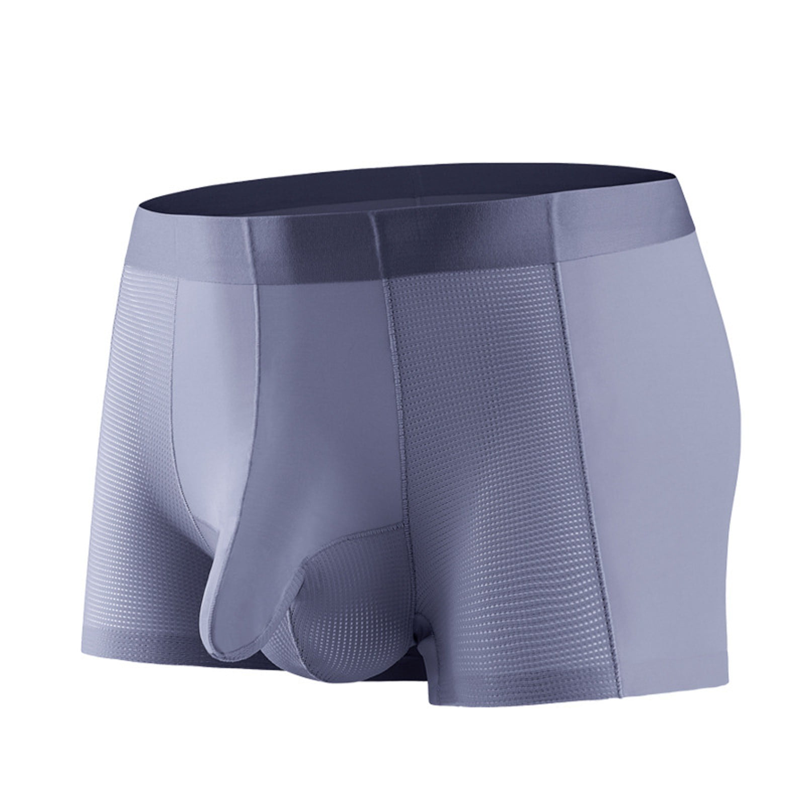 KaLI_store Men'S Underwear Mens Boxer Briefs With Pouch, Moisture Wicking  Performance Underwear For Men Purple,XXL 