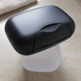 thumbnail image 5 of Caja de jabón de viaje, jabonera, cesta de jabón, soporte de jabón sellado impermeable, hebilla portátil para hombres y mujeres, hogar, negro, 5 of 5