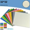 thumbnail image 4 of Placa Base de doble cara para niños  32x32  16X32 puntos  bloques de construcción  placa Base clásica  juguetes compatibles con las principales marcas, 4 of 7