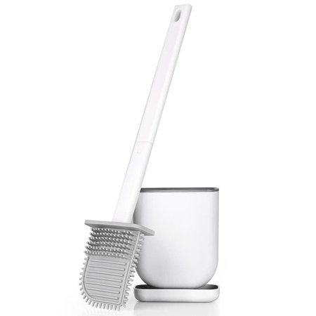 Separable Durable Long Handle Wall Mounted Toilet Brush Set Toilet Brush Cleaning Holder Bathroom Cleaning Tools