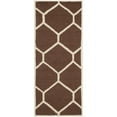 thumbnail image 5 of SAFAVIEH Cambridge Juan Geometric Wool Area Rug, Dark Brown/Ivory, 5' x 8', 5 of 9